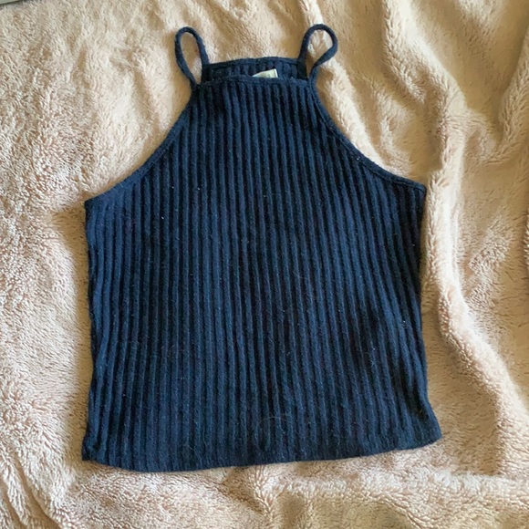 Blue Crop top - Picture 1 of 2